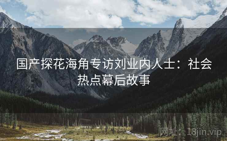 国产探花海角专访刘业内人士：社会热点幕后故事