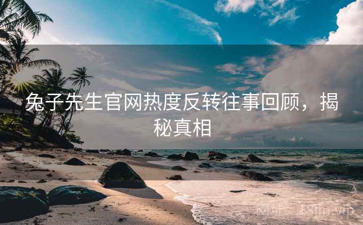 兔子先生官网热度反转往事回顾,揭秘真相