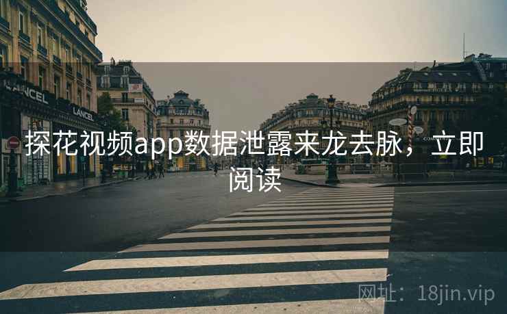 探花视频app数据泄露来龙去脉，立即阅读